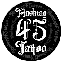 Hashtag 45 Tattoo